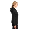 thumbnail image 2 of Sport-Tek Women's Sport-Wick Fleece Full-Zip Hooded Jacket. LST238, 2 of 3
