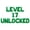 Green, variant on Letter Balloons - LEVEL 17 UNLOCKED 16" Inch Alphabet Letters Foil Mylar Balloon 17th Birthday Party Banner (Black)