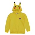 thumbnail image 1 of Sudadera con capucha Pokémon Pikachu para niños de 4 a 5 años, color amarillo, 1 of 2