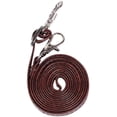 thumbnail image 5 of PU Leather Wallet Case for iPhone 11 Pro Max Necklace Lanyard Case Cover with Card Holder Adjustable Detachable Anti-Lost Neck Strap for Apple iPhone 11 Pro Max 6.5",Brown, 5 of 17