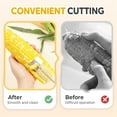thumbnail image 2 of Corn Peeler for Corn on The Cob, 2025 Upgraded Long Handle Stainless Steel Corn Stripper Tool Easy Clean, Corn Cutter to Cut Corn Off The Cob, Suitable for Kitchen and Outdoor Dining, 2 of 6