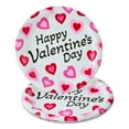 thumbnail image 4 of Disposable Paper Plates, 9", Red and Pink Hearts, 8 Count, Valentine's Day by Way To Celebrate, 4 of 6