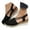 Black, variant on XIMIN Women Espadrilles Platform Wedges Slingback Slip on Close Toe Orthopedic Sandals Summer Dressy Slip On Dress Shoes Comfortable Wide Width Beach Slides