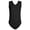 65Black143, variant on Girl's One-Piece Swimsuits Sleeveless Solid Color Athletic Swimwear Summer Gymnastics Leotard For Beach Sports Cozy Beachwear
