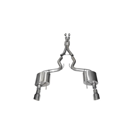 CORSA Performance 14328 Xtreme Cat-Back Exhaust System Fits 15-17 Mustang Fits select: 2015-2017 FORD MUSTANG GT