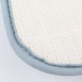 thumbnail image 4 of U-shaped Toilet Mat Water Absrobent Non-slip Elastic Skin-friendly Bathroom Rug Pad Bath Rug Showering Protection Household Home Silver Gray 50*80cm, 4 of 9