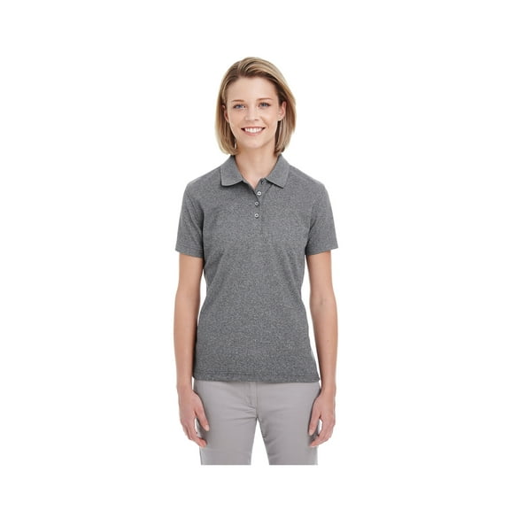 Ultraclub Women's Heathered Pique Polo, Style UC100W