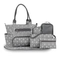 thumbnail image 1 of Set de Bolsa para Pañales TeqHome Grande Multifuncional Gris Oscuro, 1 of 7