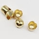 thumbnail image 3 of 100x Collar Bean Cord End Tip Caps Cordones de material cuero DIY Fabricación de Joyas 8x8 Mm, 3 of 6