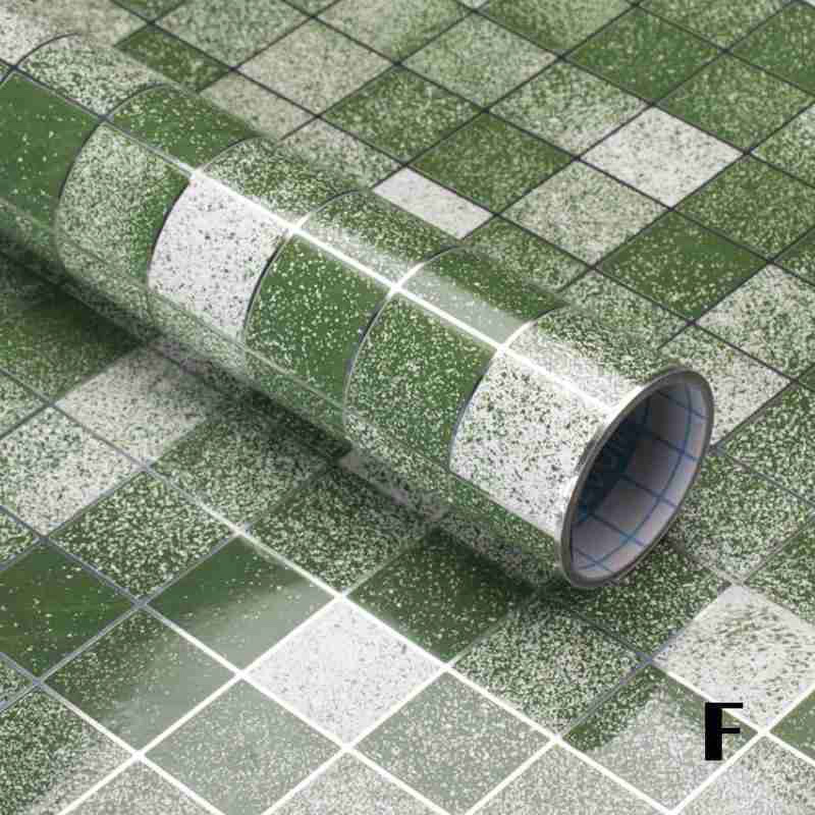 Clearance Now! 45*100cm Self adhesive Mosaic Wall Paper Sticker Tile Bathroom L7H8 Kitchen S * B6S2