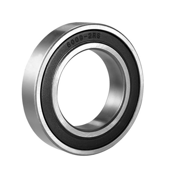Deep Groove Ball Bearing 6009-2RS Double Sealed, 45mmx75mmx16mm Chrome Steel
