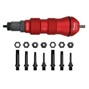 Astro Pneumatic Tool ADN38 XL Rivet Nut Drill Adapter Kit - 3/8-Inch Capacity