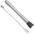 thumbnail image 2 of Acero inoxidable Handy Wine Mezcling Sticir Stick Portátil Restaurante Cafetería Bebida Ice Machisting Utensilios Accesorios Tipo 1 Jumpingount HA009912-01, 2 of 6