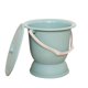 thumbnail image 3 of Spittoon with Lid for Home Use Plastic Chamber Pot Adult Urinal Pail Pot, 3 of 4