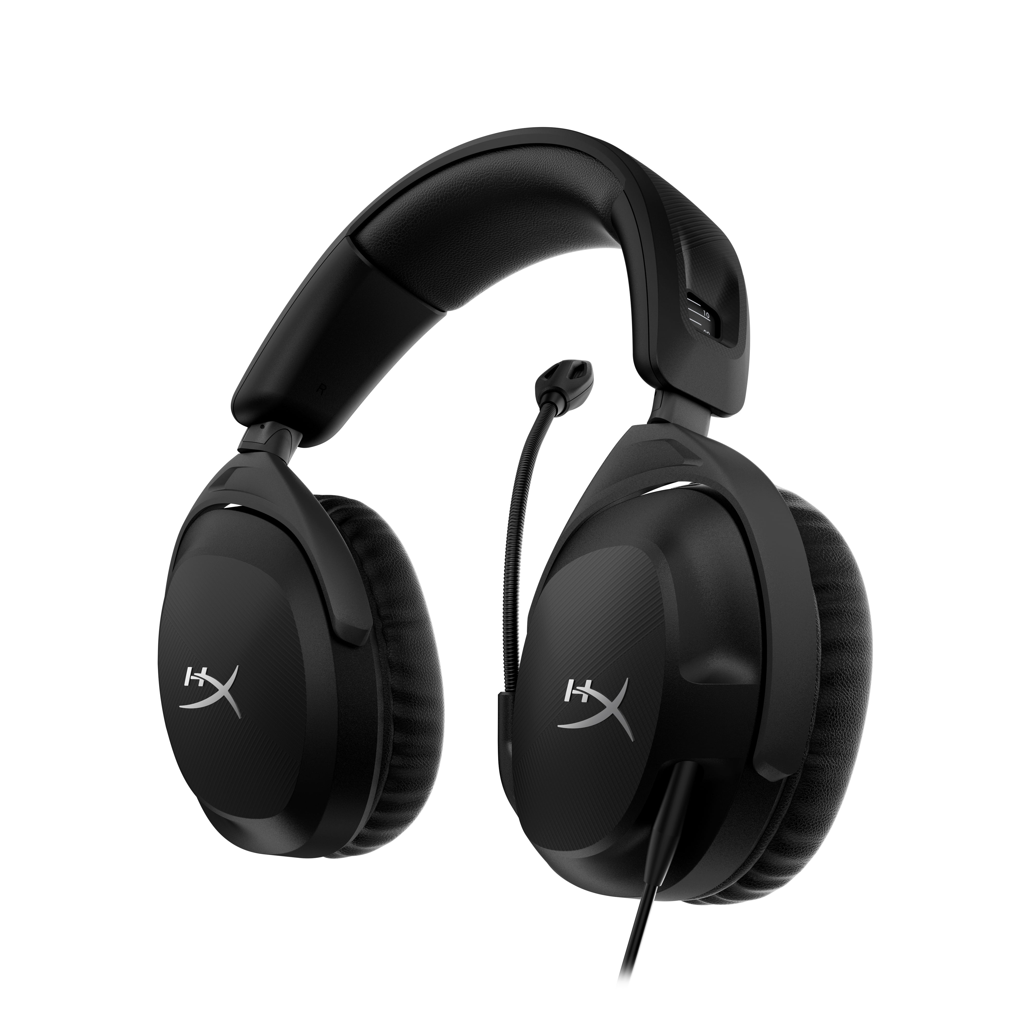  HyperX Cloud Stinger 2 Core – PC Gaming Headset, Lightweight  Over-Ear Headset with mic, Swivel-to-Mute mic Function, DTS Headphone:X  Spatial Audio, 40mm Drivers,Black : Video Games