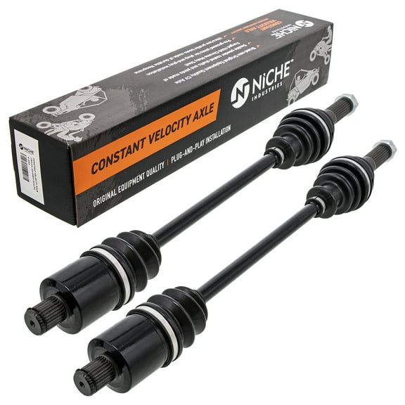 Niche Rear CV Axle Drive Shaft for Polaris Ranger 900 UTV 2 Pack 519-KCA2384X