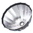 thumbnail image 3 of Amaran Light Dome 35.4"/90cm Parabolic Softbox,Quick Release with Diffusers/Grid/Bag for Bowens Mount Continuous Lighting Compatible with Aputure 600D/300X/Amaran 200/100/300c/150c,by Aputure, 3 of 8