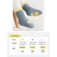 thumbnail image 7 of Baby Non-skid Grip Socks Toddler Socks Warm Thick Anti Skid Slipper Crew Socks for Girls Boys Newborn Infant 5 Pairs, 7 of 7
