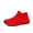 Red, variant on Women Walking Shoes Casual Slip on Tennis Sneakers Comfort Athletic Gym Shoes for Ladies