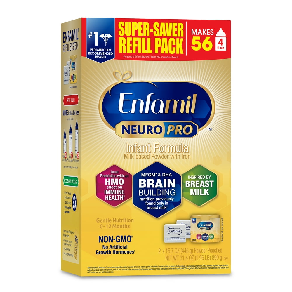 Enfamil NeuroPro Baby Formula, Brain and Immune Support with DHA, Iron