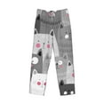 thumbnail image 4 of Goofa Cats Group Printed Soft Pajama Pants for Men, Wide Leg Comfy Casual Lounge Yoga Pants-Medium, 4 of 9