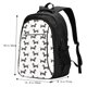 thumbnail image 5 of Easygdp Dachshund Dog Puppy Mochila para Laptop de Viaje con Puerto USB, Mochila para Laptop con Puerto de Carga USB para Mujeres y Hombres, 5 of 7