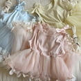 thumbnail image 4 of RUTAYY Children Girls Summer Dress Casual Sleeveless Flowy Soft Elegant Princess fashion Dresses, Pink, 4-5 Years, 4 of 9