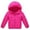 Hot Pink, variant on Gyratedream 7-16Y Big Child Solid Color Lightweight Puffer Jacket Boy Girl Hooded Winter Coat