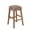 Brown Wash, variant on Maui 29.5" Rustic Bohemian Hyacinth/Wood Backless Bar Stool, Brown Wash Woven Seat with Natural Wood Frame