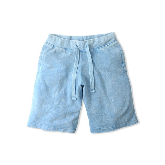 Ma Croix Mens Stone Washed Brushed Fleece Lounge Fleece Summer Active Sweat Shorts