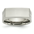 thumbnail image 1 of Stainless Steel Signet Ring, 1 of 11