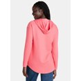 thumbnail image 5 of Time and Tru Women's Ribbed Tunic Hoodie, Sizes S-XXXL, 5 of 5