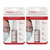 FogBlock Anti-Fog Solution For PPE Masks 1 fl oz - 2 Pack