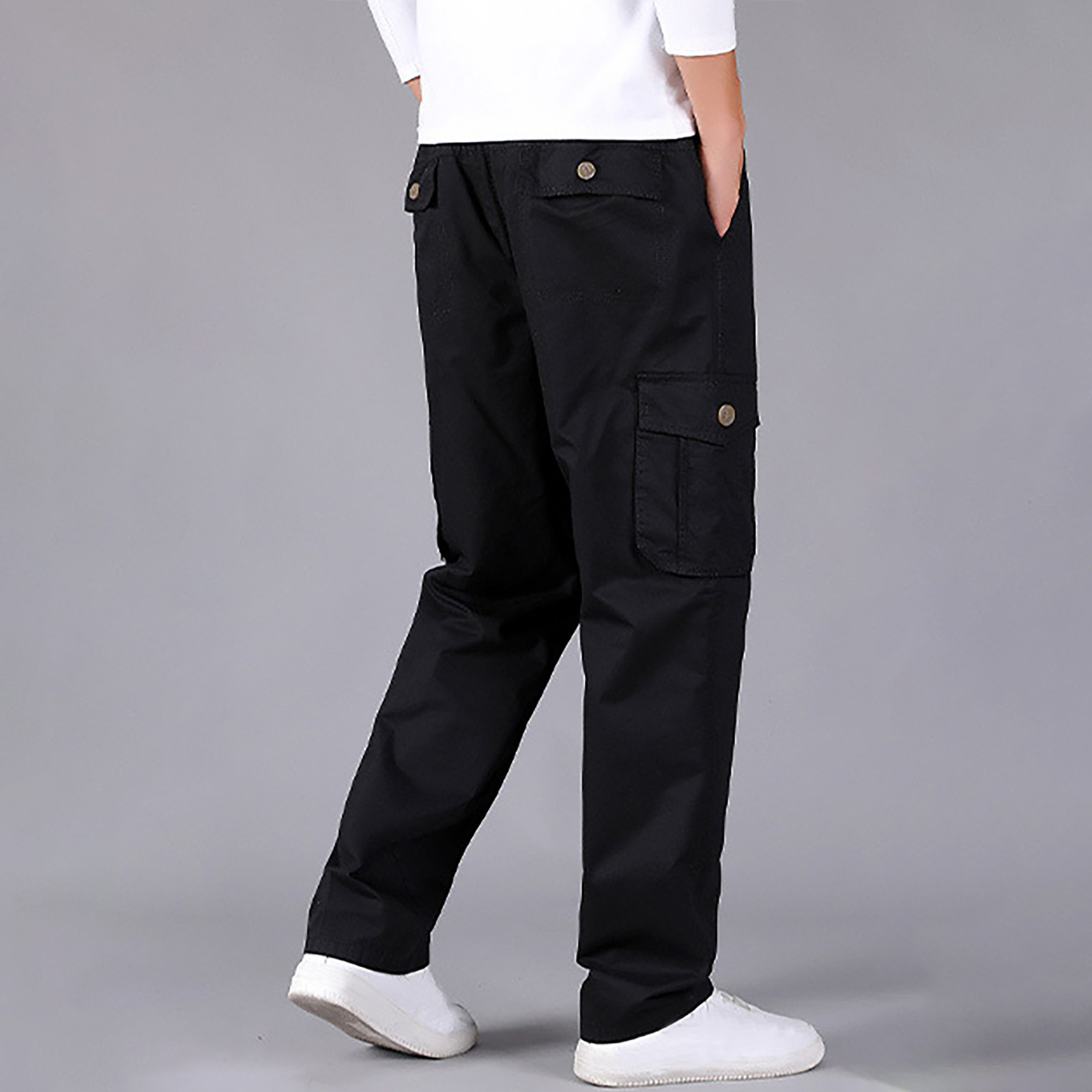 cllios Cargo Pants for Men Big and Tall Multi Pockets Pants Outdoor ...