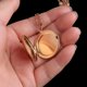 thumbnail image 5 of Stainless Steel Circular Locket Pendants For Women Men Openable Photo Frame Glossy Stainless Steel Necklaces, 5 of 5