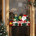 thumbnail image 4 of Christmas Wooden LED Wall Hanging Sign Decoration Santa Claus Merry Christmas Wall Art Home Decor Wood Sign with Lights Battery Operated Holiday Decor, 4 of 5
