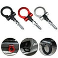 thumbnail image 5 of CENL Car Front Bumper Tow Hook Tow Eye Replacement Aluminum Bumper Pull Tab, 5 of 5