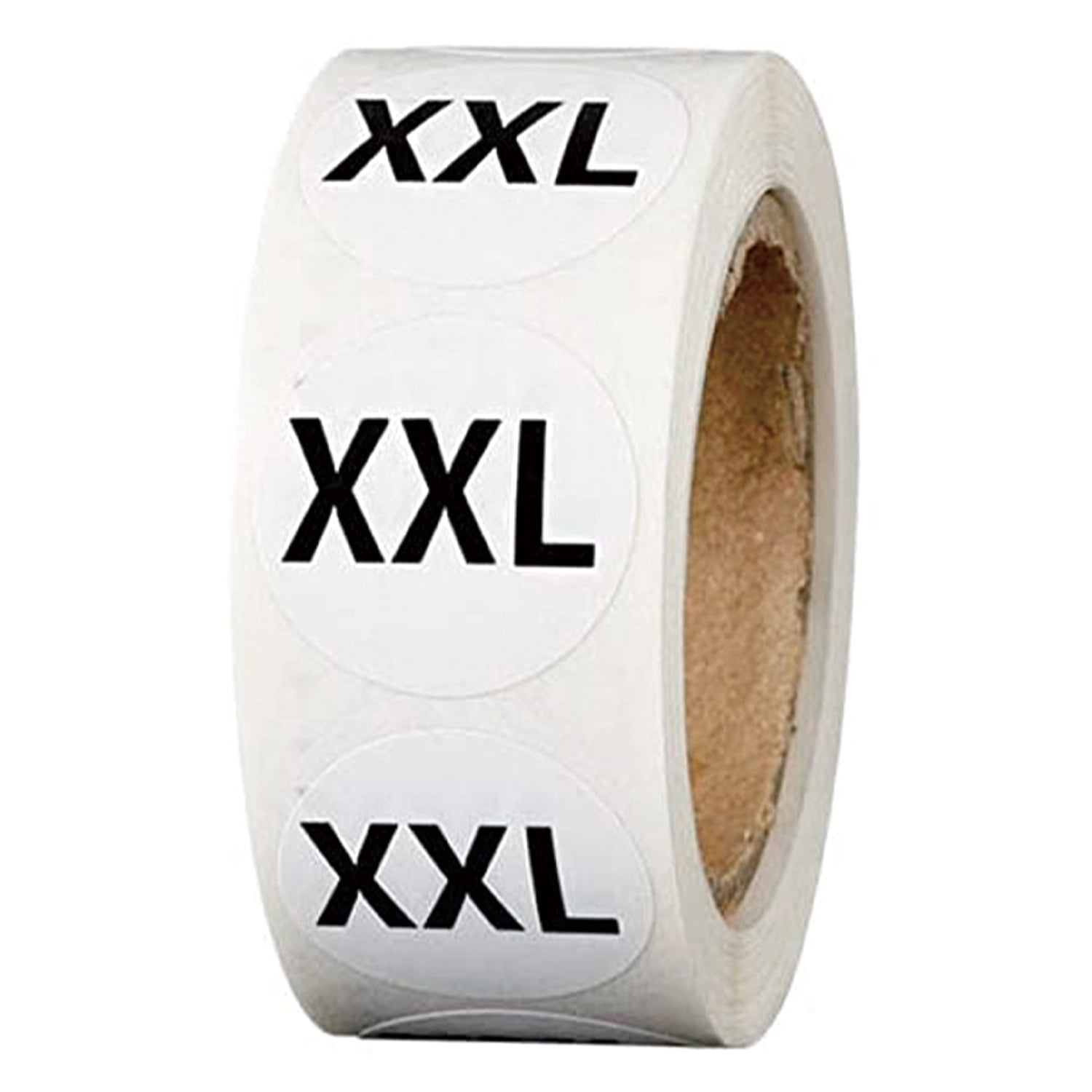 500PCS XXL Clothing Size Stickers Labels 1