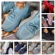thumbnail image 3 of Women's Lace-up Sports Shoes Mesh Thick-soled Running Shoes Breathable Non-slip Sneakers-26Pink35, 3 of 5