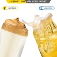 thumbnail image 4 of Vasos de vidrio YOUKE OLA, paquete de 20, 470 ml, estilo lata de cerveza, 4 of 6