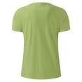 thumbnail image 4 of Men's St. Patrick's Day Shamrock American Flag Graphic Short Sleeve Crew Neck T-Shirt, 4 of 4