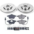 thumbnail image 3 of PowerStop Front Z23 Evolution Sport Carbon-Fiber Ceramic Brake Pad and Drilled & Slotted Rotor Kit Fits: AUDI Select Models K5229, 3 of 10