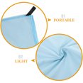 thumbnail image 3 of WHAMVOX 1 Set Cooling Towel For Outdoor Camping Blue Polyurethane Fiber Rectangular Towel, 3 of 8