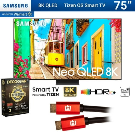 Samsung 75 in 8K Neo QLED Smart TV With 1 Year CPS Enhanced Protection Pack, QN75QN800D