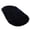 Black, variant on WUYVCG Under $5 Tie Dye Oval Plush Rug Long Bedroom Bedside Cloakroom Decorative Mat