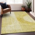 thumbnail image 6 of Addison Rugs Mayfield Washable Transitional Modern Wheat Rectangle Rug, 3' x 5', 6 of 6
