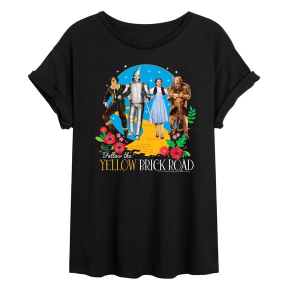 Wizard of Oz - Follow the Yellow Brick Road Relaxed Fit T-Shirt