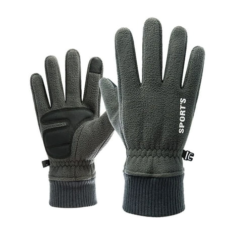 

Sports Safety Glove Men Women Winter Warm Windproof Thermal Screen Gloves Mittens Telefingers Gloves