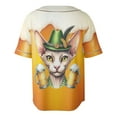 thumbnail image 2 of Best Sphynx Dad Proud Beer Lover Happy Oktoberfest All Over Print 3D Baseball Shirt Cat Lover Kitten Owner Gifts Idea Softball Sport - 02016, 2 of 6