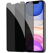 [2 Pack] Privacy Screen Protector for iPhone 11/XR